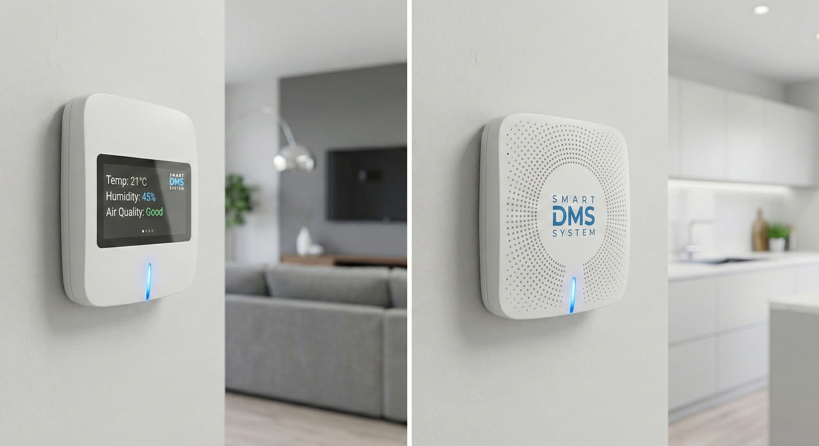 DMS Hub device for property monitoring